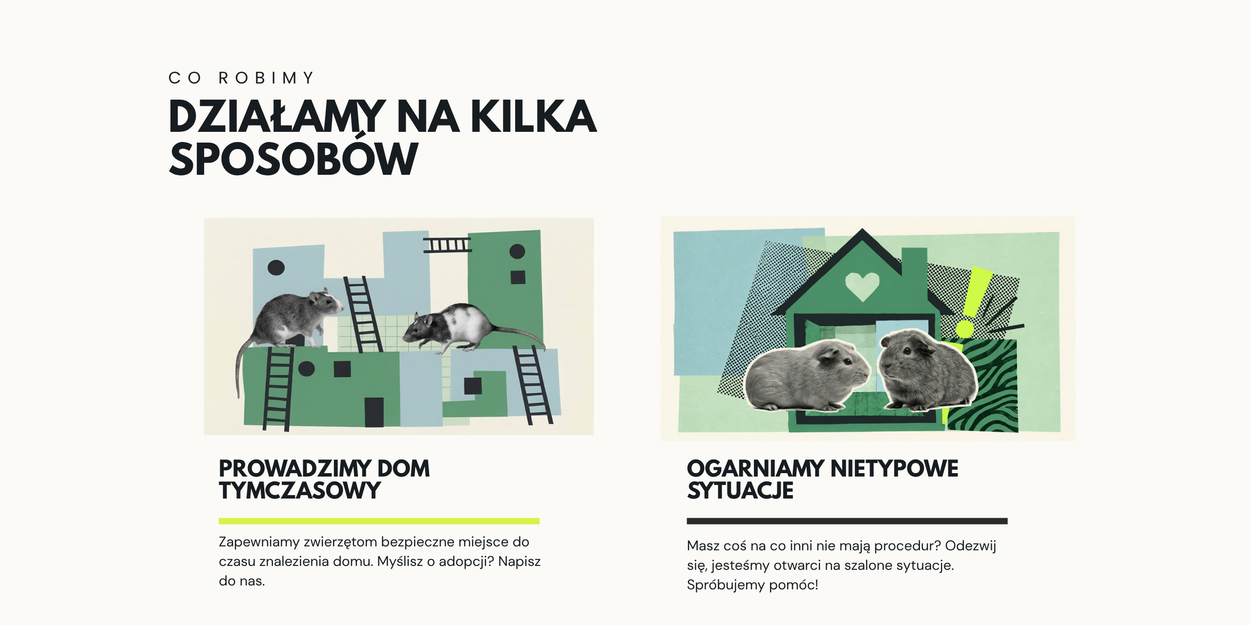 Działamy na kilka sposobów.